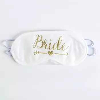Маска для сна для девичника team bride