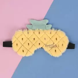 Маска для сна tropical senses, желтая