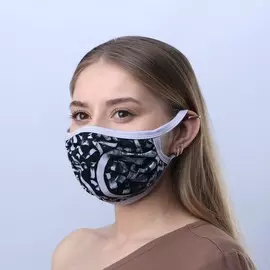 Маска защитная текстильная street, многоразовая