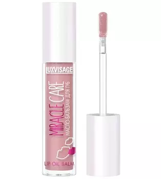 Масло-бальзам для губ LUXVISAGE тон 101 Powder rose 3.4г MIRACLE CARE