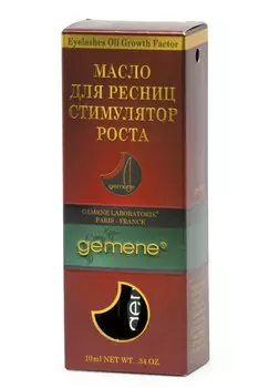 Масло для ресниц Стимулятор роста Gemene 10 мл