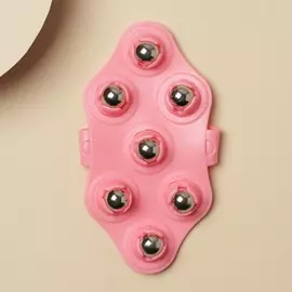 Массажер антицеллюлитный для беременных, варежка, розовый, 16 х 8 см