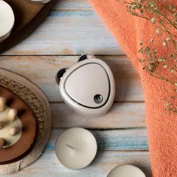 Массажер для лица lem-15, микротоковый, белый, от usb