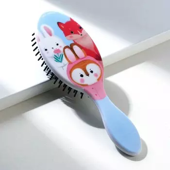 Массажная расческа овальная