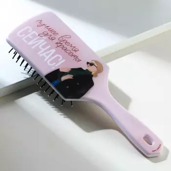 Массажная расческа прямоугольная