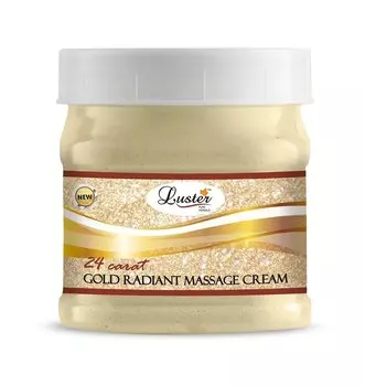 Массажный крем для лица с коллоидным золотом 500мл