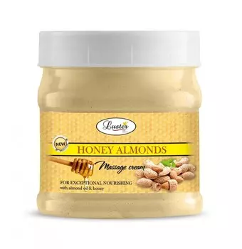 Массажный крем для лица с медом и миндальным маслом 500мл