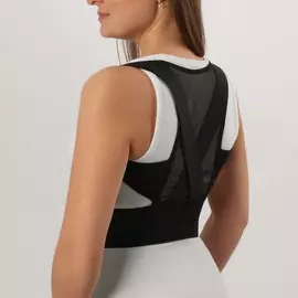 Массажер-фиксатор для осанки, на липучках, размер m, цвет черный