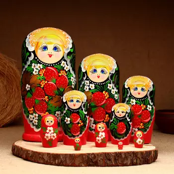 Матрешка 10-кукольная
