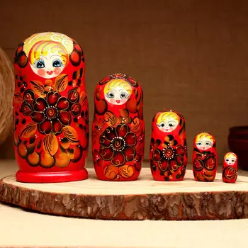 Матрешка 5-кукольная