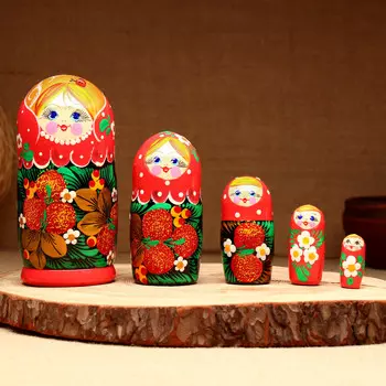 Матрешка 5-кукольная