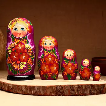 Матрешка 5-кукольная