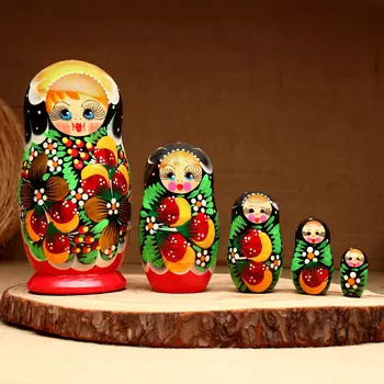 Матрешка 5-кукольная