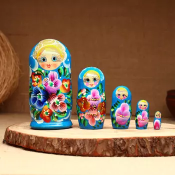 Матрешка 5-кукольная