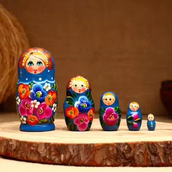 Матрешка 5-кукольная