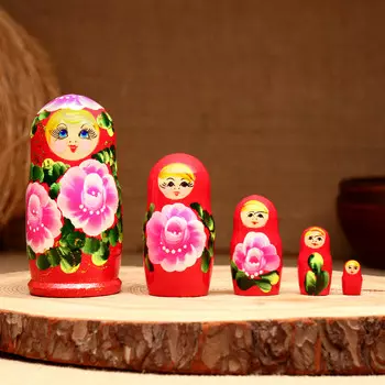 Матрешка 5-кукольная