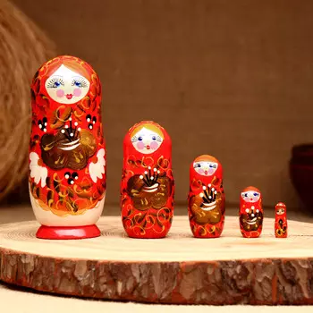 Матрешка 5-кукольная