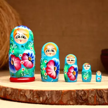 Матрешка 5-кукольная