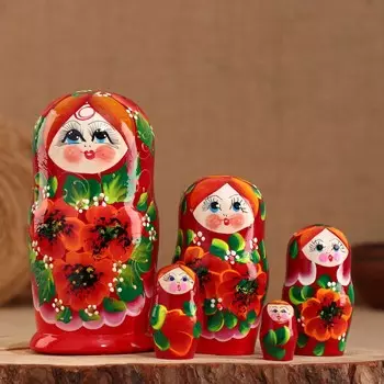 Матрешка 5-ти кукольная