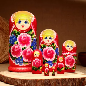 Матрешка 7-кукольная