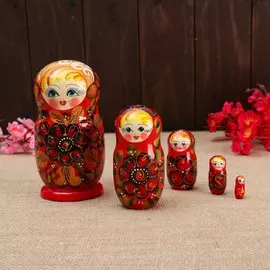 Матрёшка 5-ти кукольная
