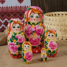 Матрёшка 5 -ти кукольная