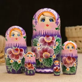 Матрёшка 5-ти кукольная