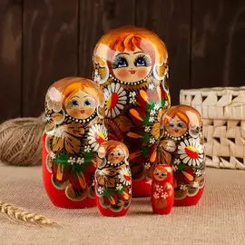 Матрешка 5-ти кукольная