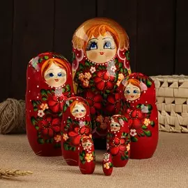 Матрешка 7-ми кукольная