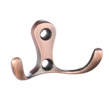 Мебельный крючок двухрожковый