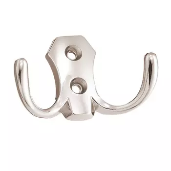 Крючок мебельный двухрожковый