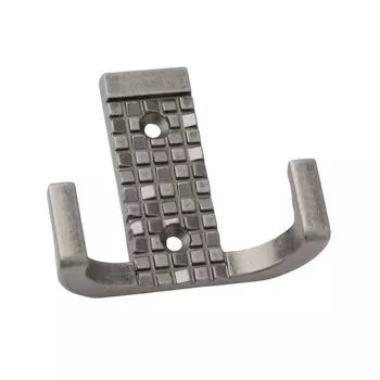 Мебельный крючок двухрожковый