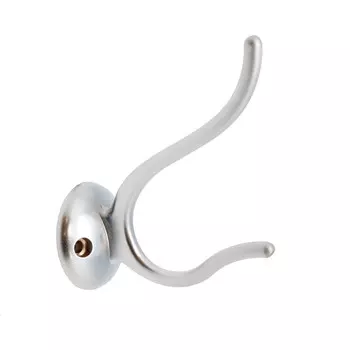 Мебельный крючок двухрожковый