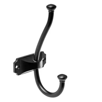 Мебельный крючок двухрожковый