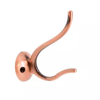 Мебельный крючок двухрожковый