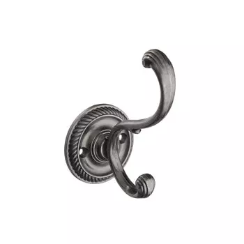 Мебельный крючок двухрожковый