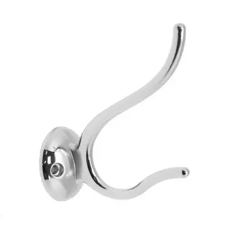 Мебельный крючок двухрожковый