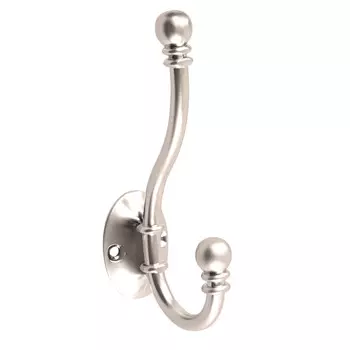 Мебельный крючок двухрожковый