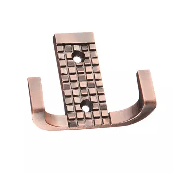 Мебельный крючок двухрожковый