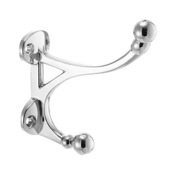 Мебельный крючок двухрожковый