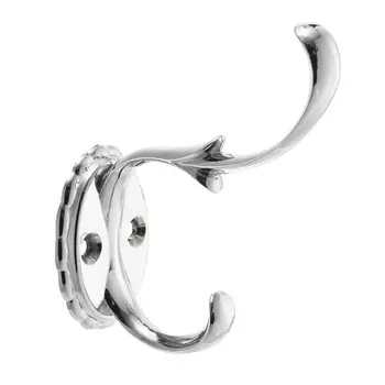 Мебельный крючок двухрожковый