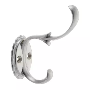 Мебельный крючок двухрожковый