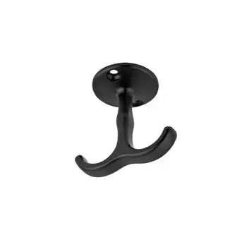 Мебельный крючок двухрожковый