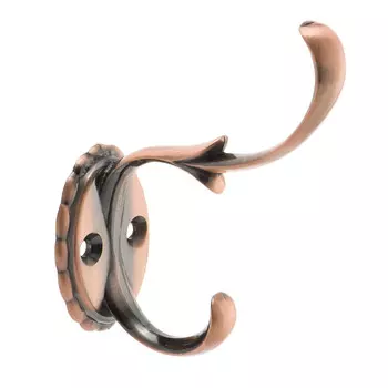 Мебельный крючок двухрожковый