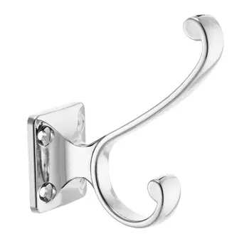 Мебельный крючок двухрожковый