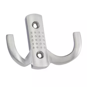 Мебельный крючок двухрожковый