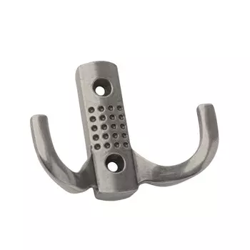 Мебельный крючок двухрожковый