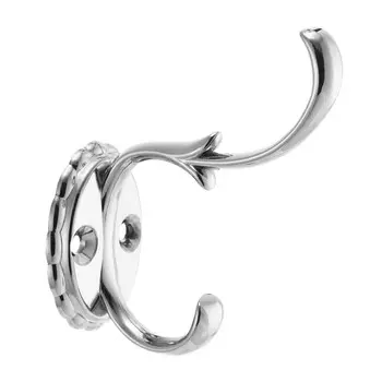 Мебельный крючок двухрожковый