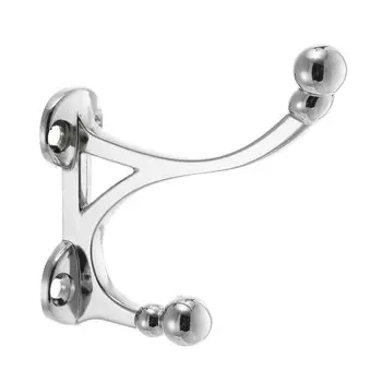 Мебельный крючок двухрожковый