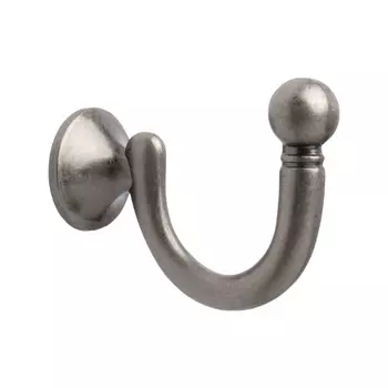 Мебельный крючок однорожковый